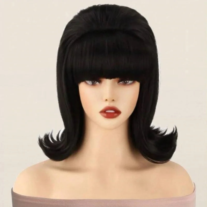 Short Wavy Bob Wig for Women Daily Wear - 6