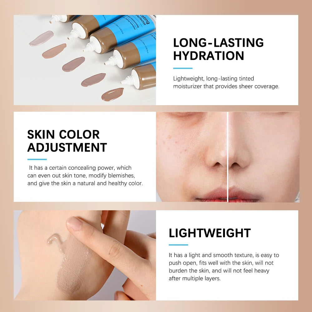 Hydrating Tinted Moisturizer for Flawless and Natural Skin Coverage