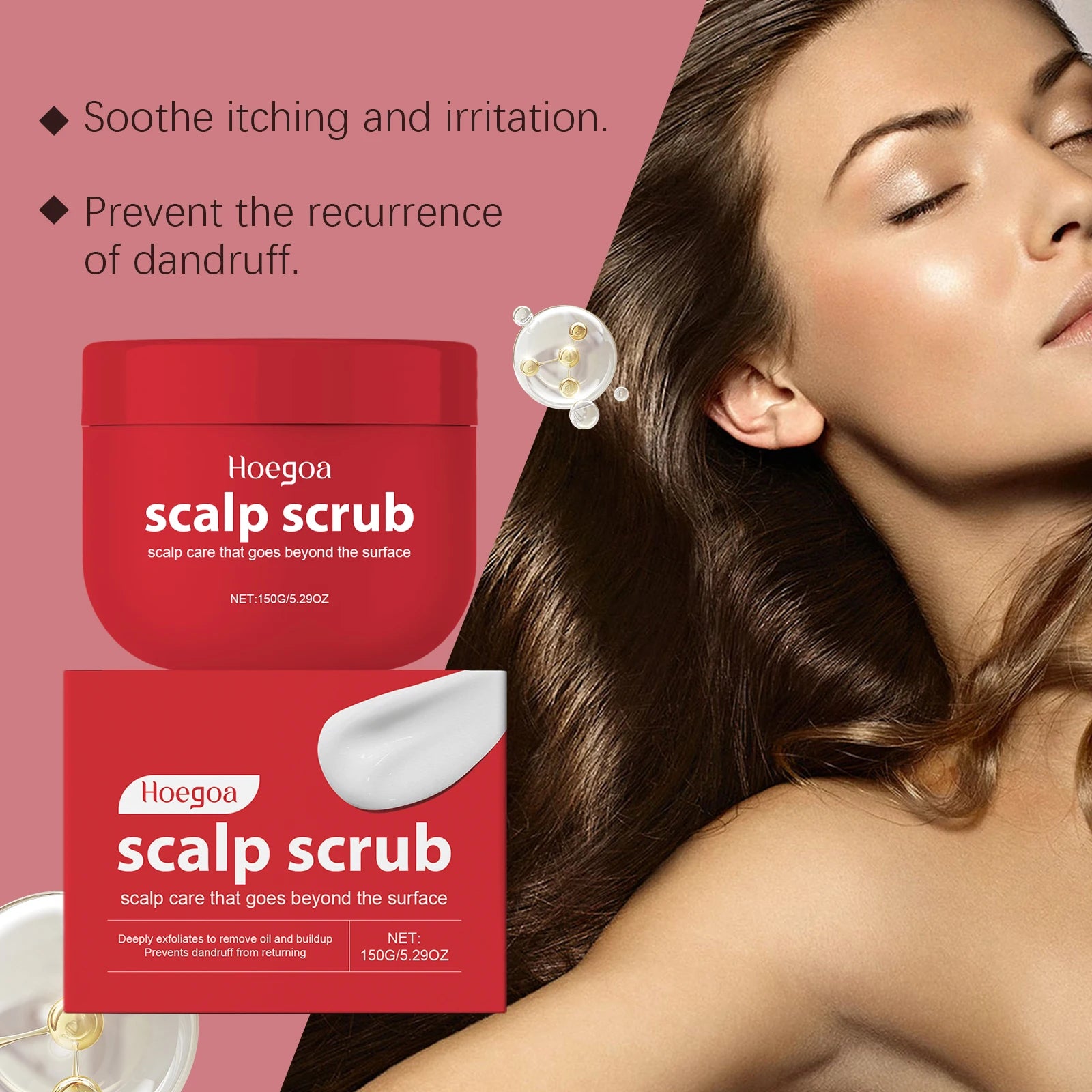 Deep Cleansing Scalp Exfoliator for Dandruff Relief and Oil Control - 11