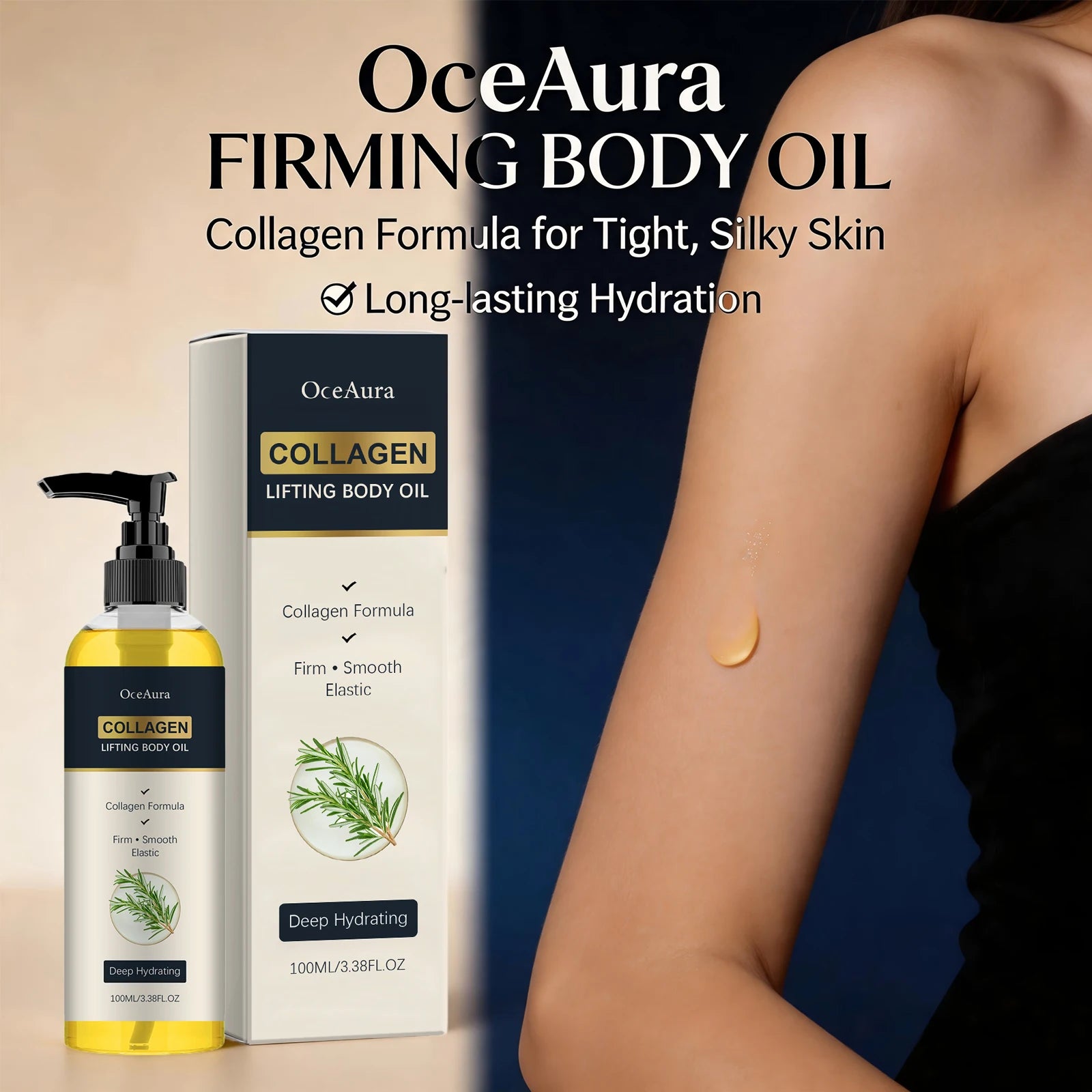 Collagen Lifting and Firming Body Oil for Smooth Hydrated Skin - 2