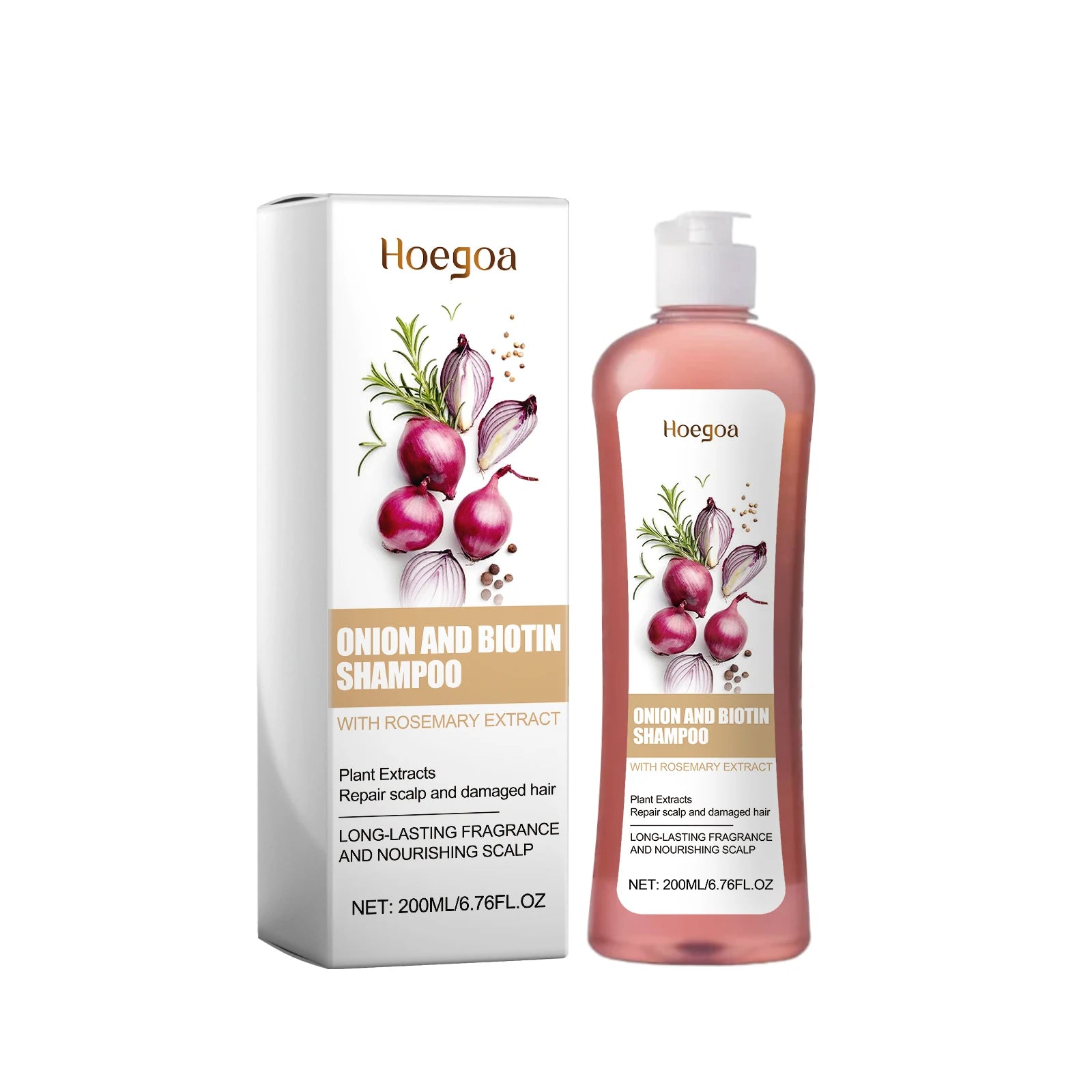 Onion and Biotin Shampoo for Hair Growth and Scalp Repair - 7