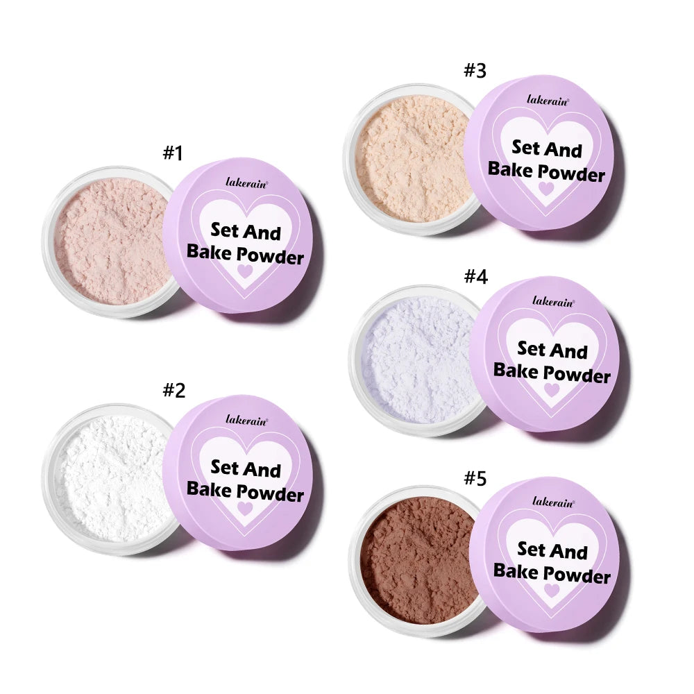 Oil-Absorbing Matte Setting Powder for Long-Lasting Flawless Makeup