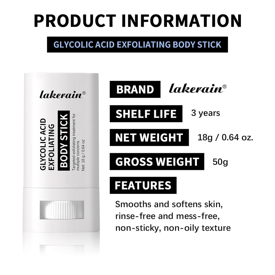 Glycolic Acid Exfoliating Body Stick for Smooth and Radiant Skin - 18