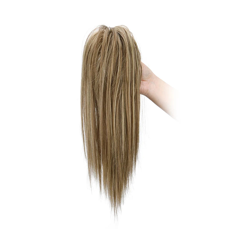 14-Inch Claw Clip Straight Ponytail Hair Extension - 8