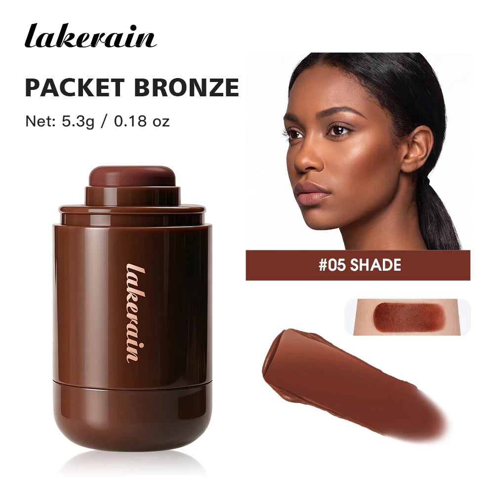 Cream Bronzer Stick for Natural Face Contouring and Sculpting - 21