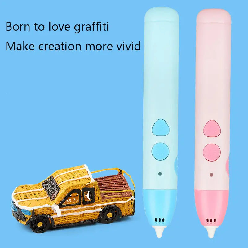 Low Temperature 3D Printing Pen for Kids Creative Drawing and Art - 3