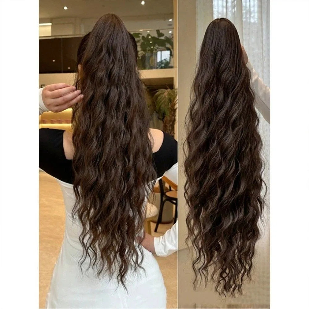Wavy Claw Clip Ponytail Hair Extension