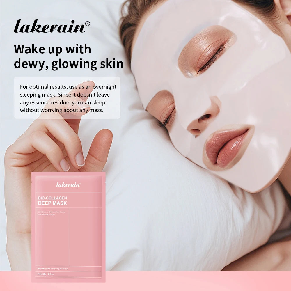 Bio-Collagen Deep Hydrating Face Mask for Pore Tightening and Glow - 2
