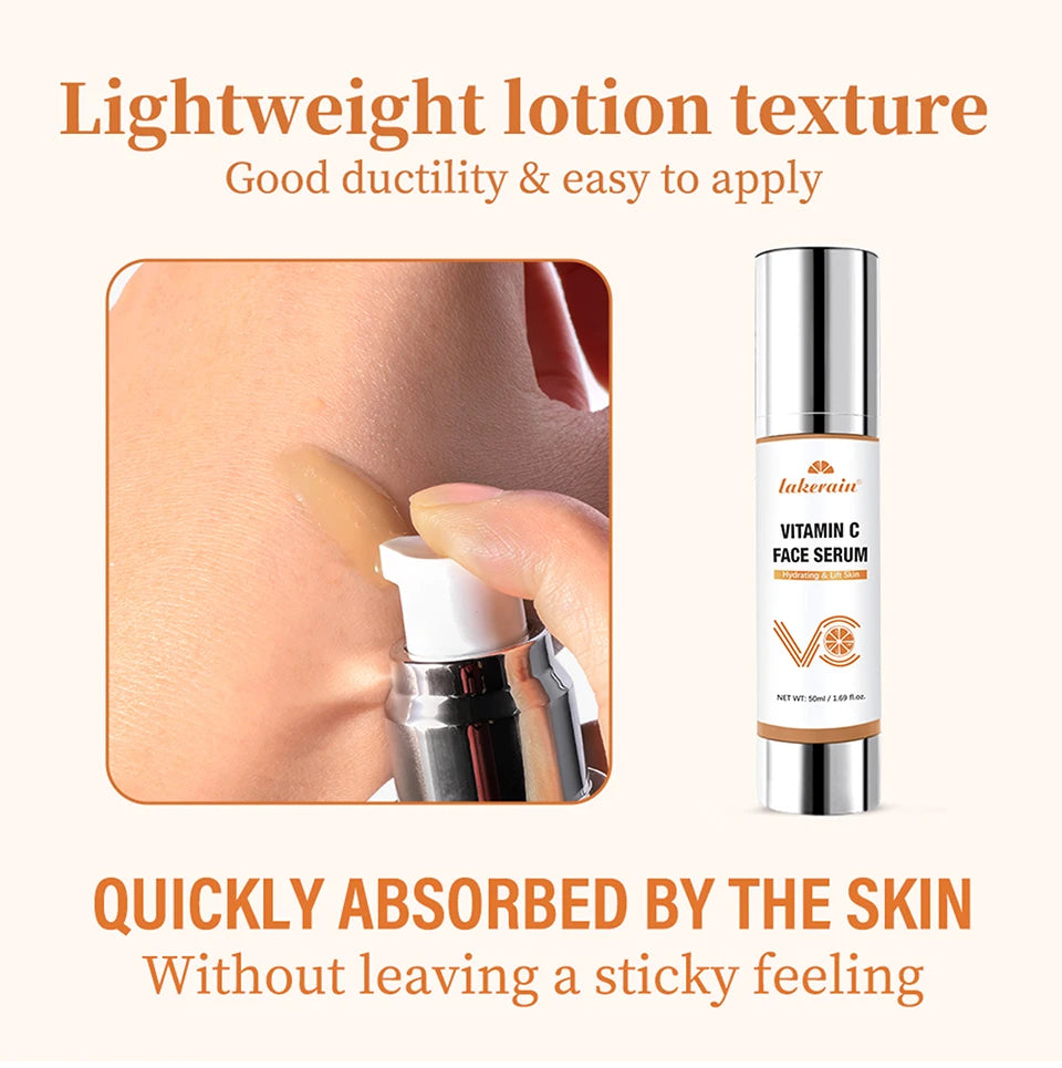 Brightening Vitamin C Face Serum for Hydrated and Firm Skin - 10