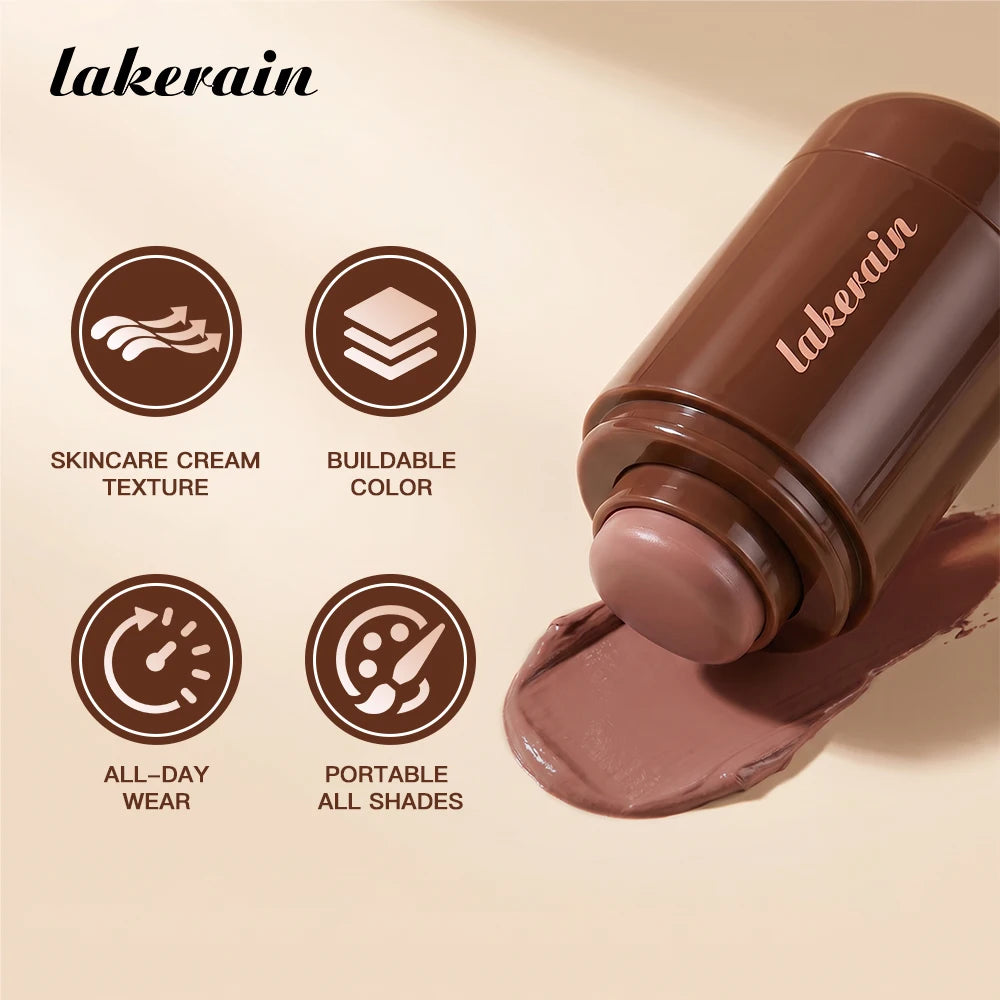 Cream Bronzer Stick for Natural Face Contouring and Sculpting - 3