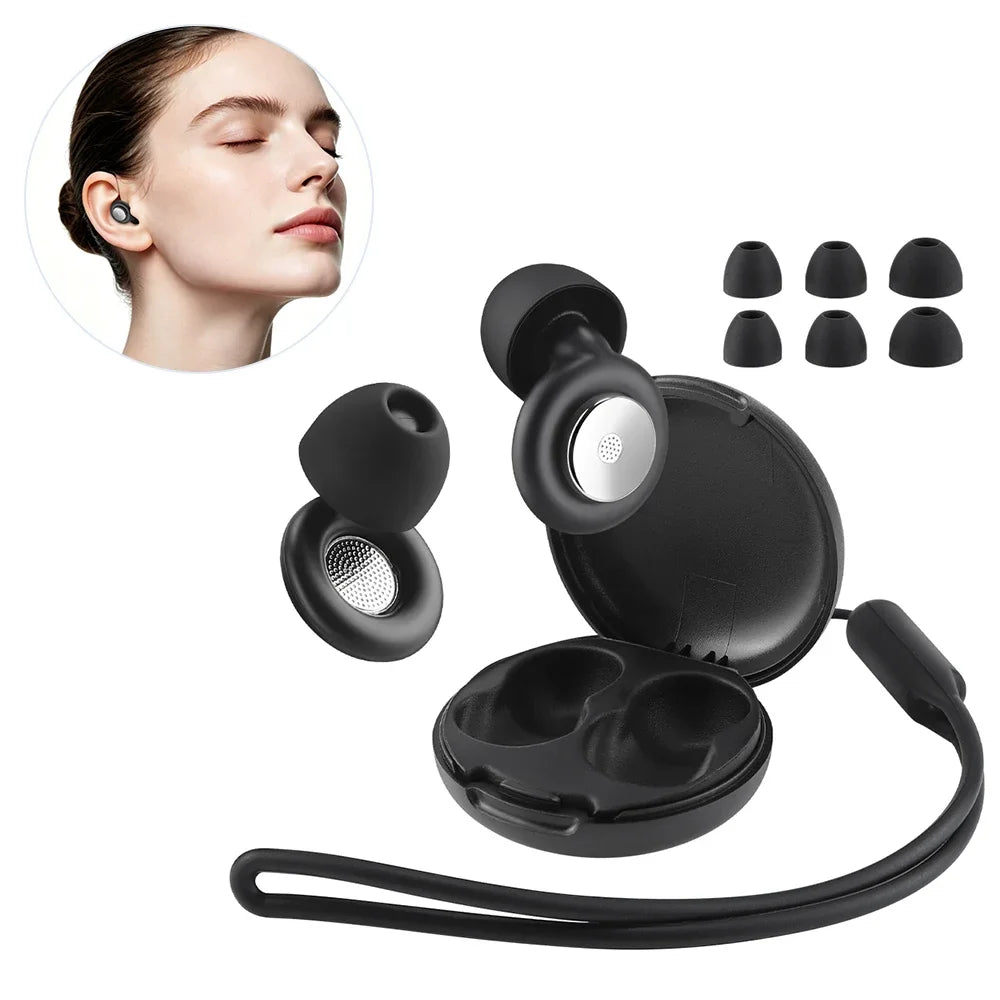 Reusable Noise-Canceling Sleep Earplugs for Travel and Quiet Focus - 1