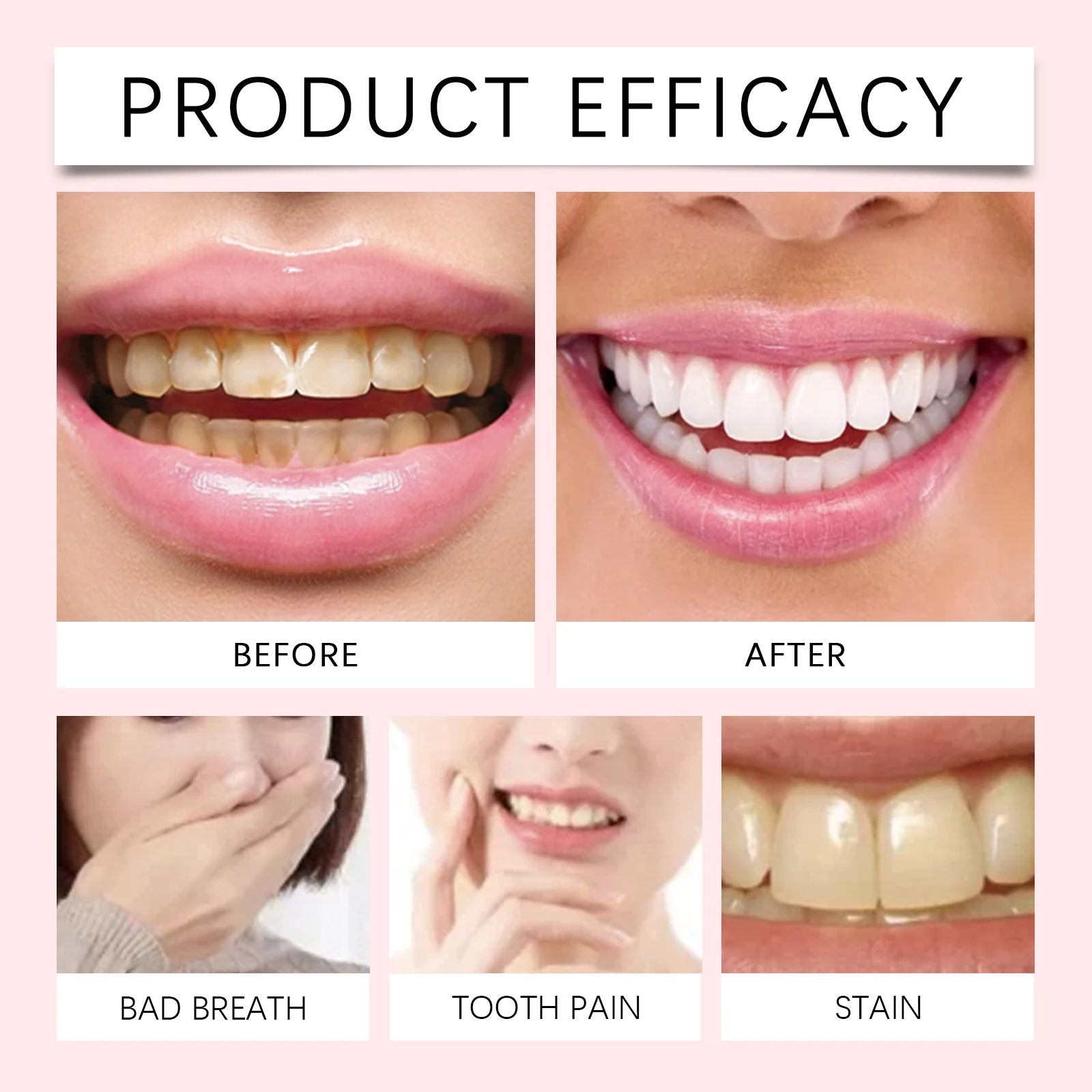 Professional Teeth Whitening Toothpaste for Cavity Repair and Fresh Breath - 17
