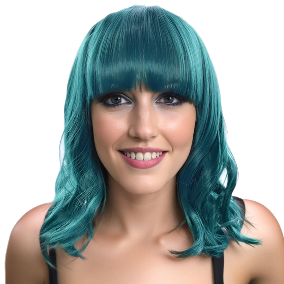 Short Wavy Synthetic Wig for Daily Wear and Cosplay