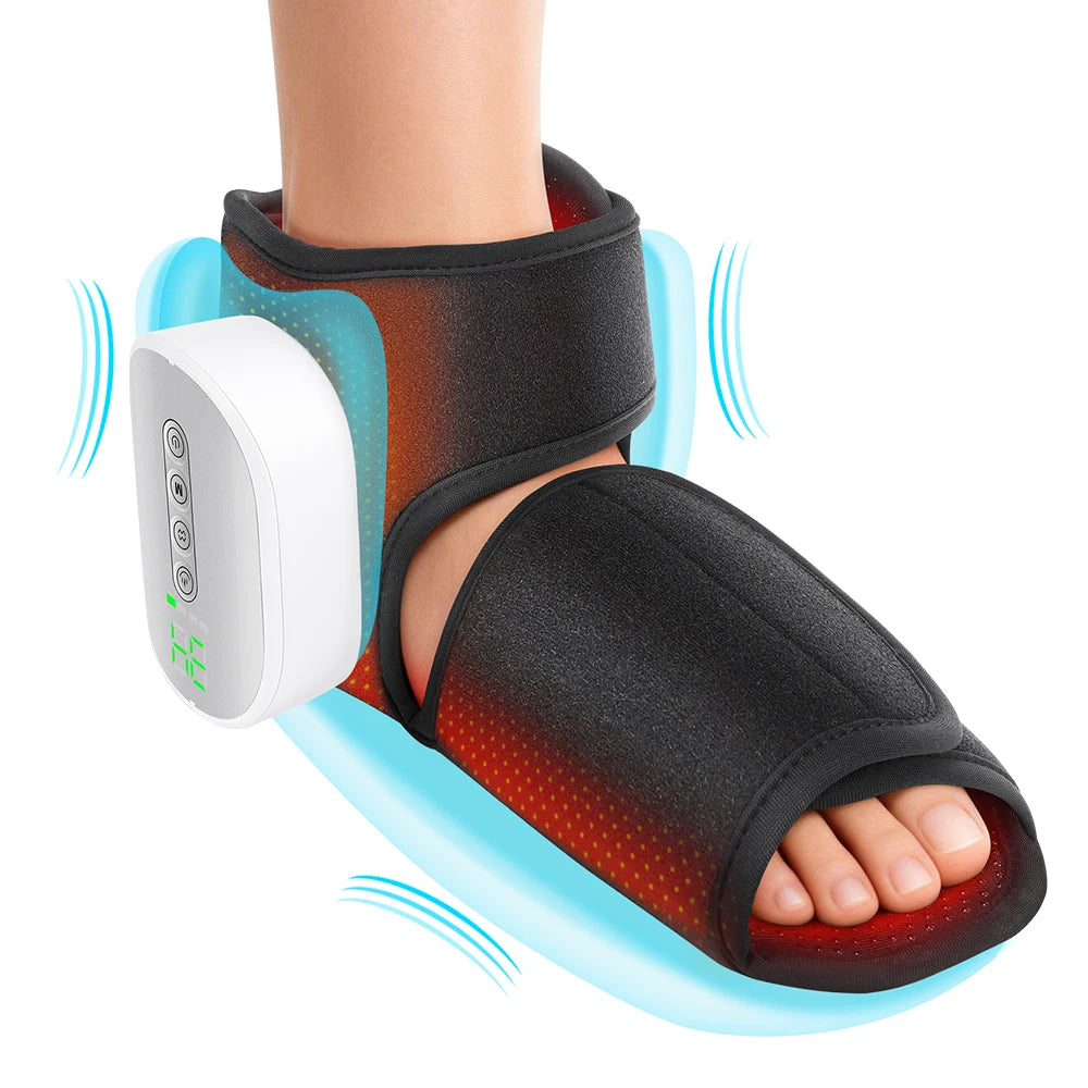 Wireless Heated Air Compression Foot and Ankle Massager for Pain Relief - 20
