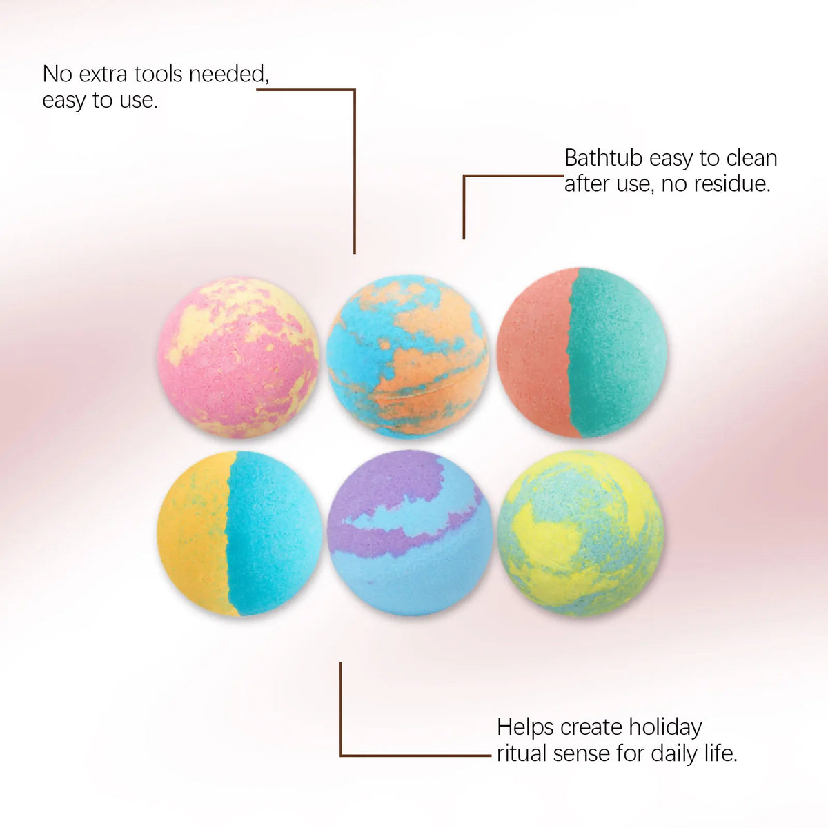 Scented Surprise Bath Bomb Gift Set for Kids and Adults