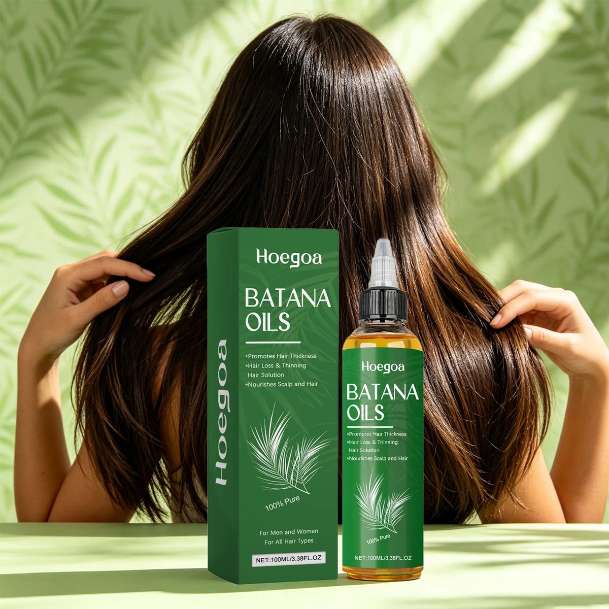 Pure Batana Oil for Hair Growth and Scalp Nourishment Treatment