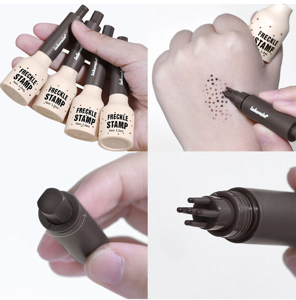 Waterproof Freckle Stamp Pen for Natural Looking Faux Freckle Makeup - 16