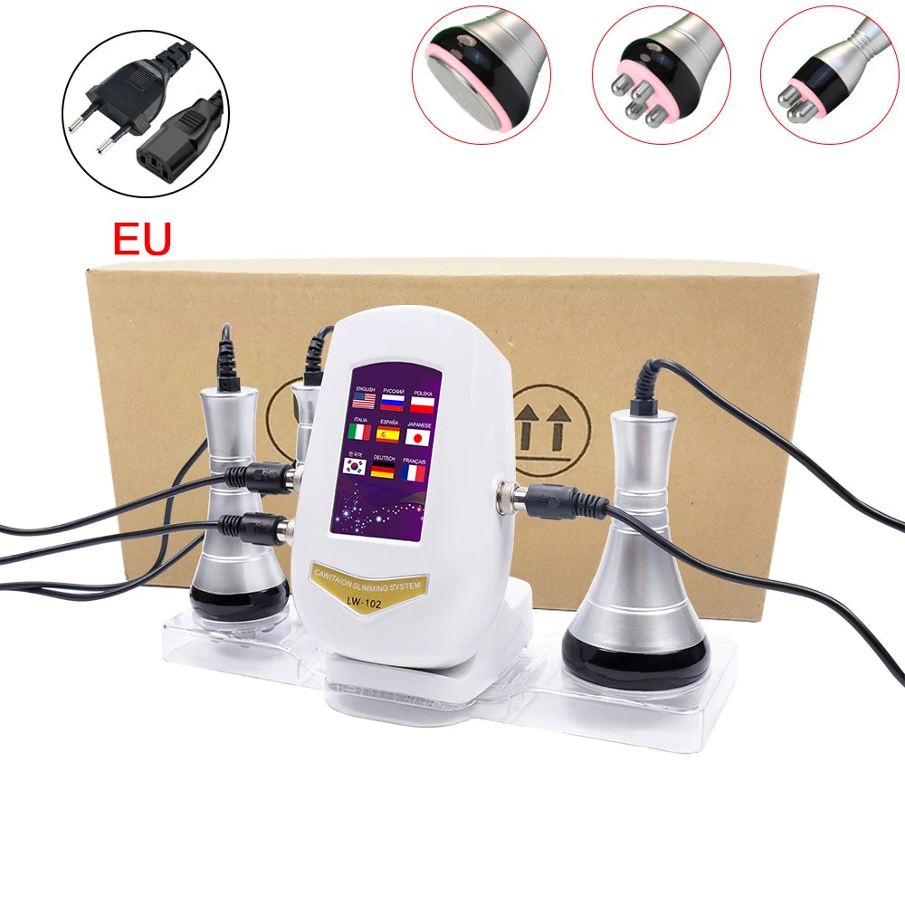 Professional 40K Ultrasonic Cavitation Body Shaping & Skin Tightening Unit
