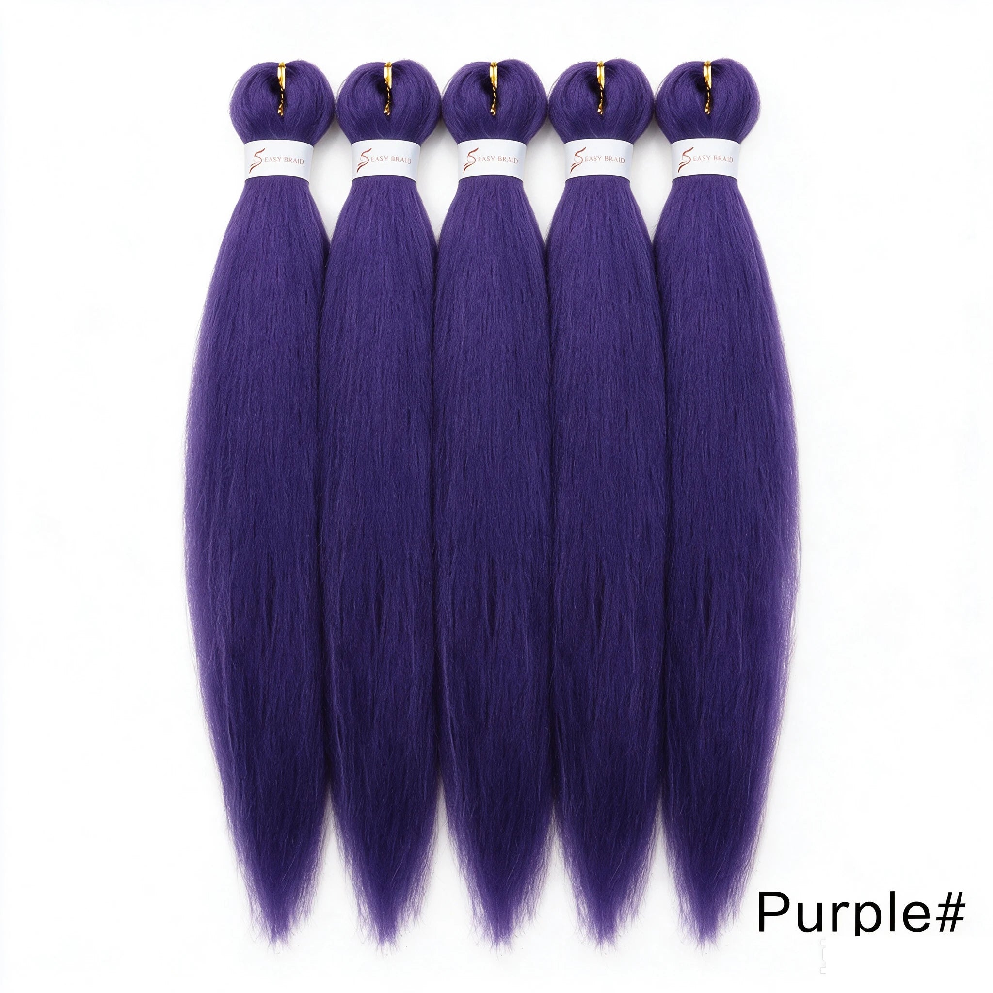 20-Inch Pre-Stretched Yaki Synthetic Braiding Hair Extensions - 23