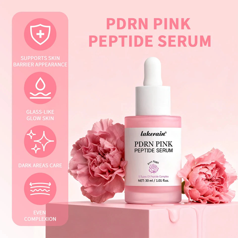 Salmon PDRN Peptide Serum and Collagen Volume Balm Set for Radiant Skin