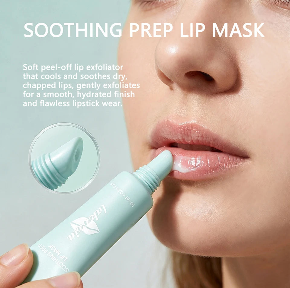 Cooling Peel-Off Lip Mask for Hydrating and Smoothing Dry Cracked Lips - 10