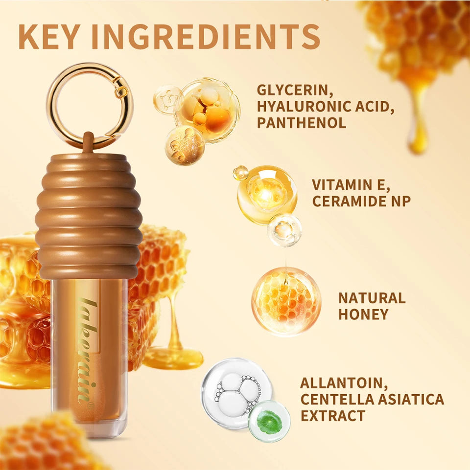 Honey and Chocolate Moisturizing Lip Gloss Set for Hydrated Lips - 14