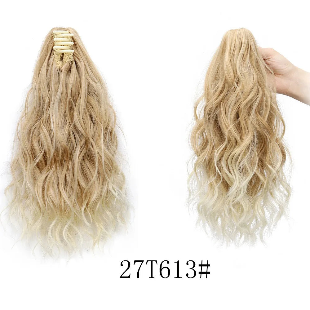 Curly Claw Clip Ponytail Extension for Instant Volume and Length