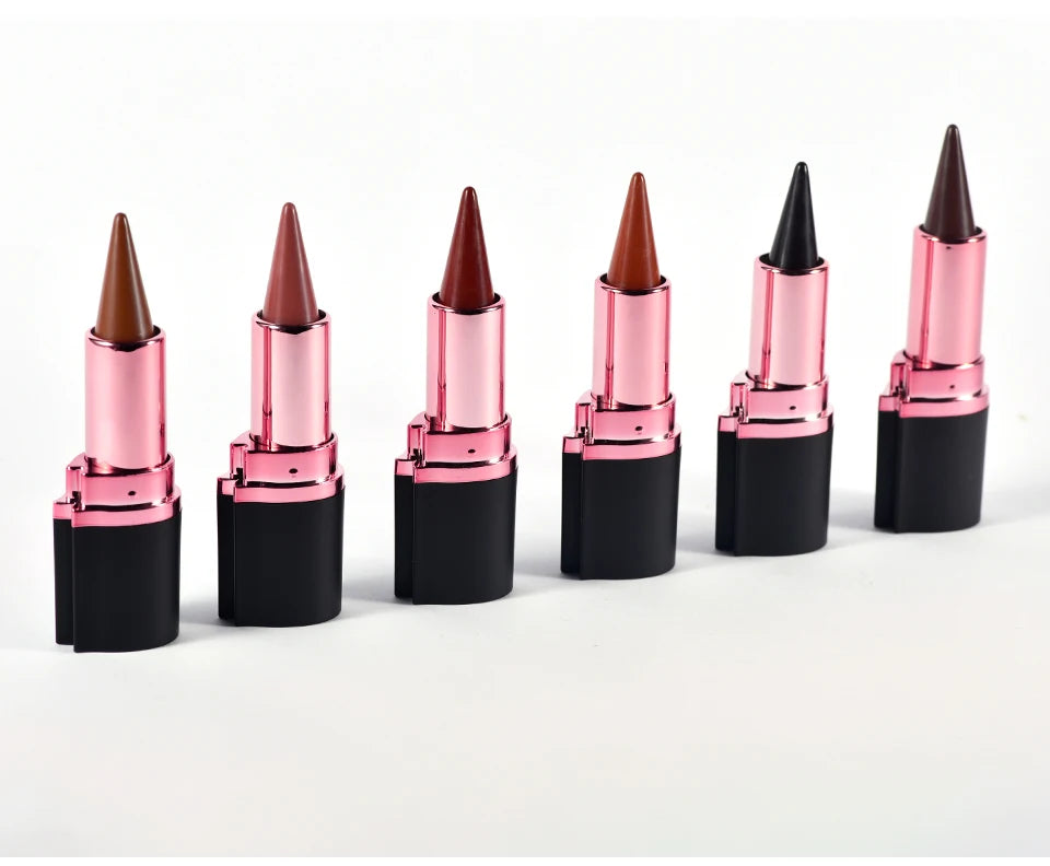 2-in-1 Waterproof Matte Lipstick and Lip Liner Crayon for All-Day Wear