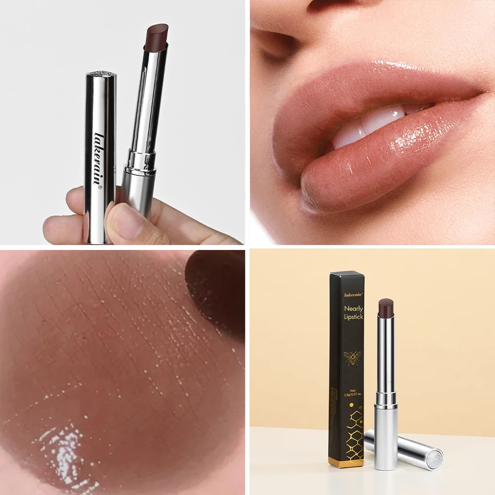 Long-Lasting Moisturizing Lipstick and Natural Lip Plumping Balm - 4