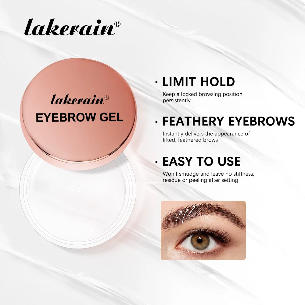 Waterproof Sculpting Brow Styling Gel for Natural Long-Lasting Brows