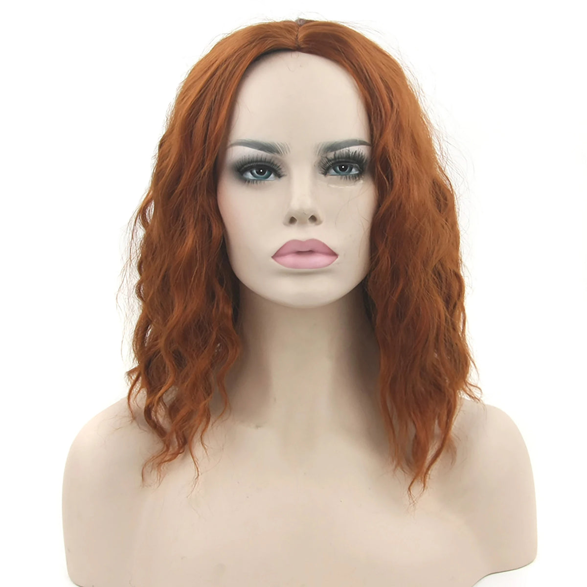 Short Curly Bob Wig for Daily Wear or Cosplay