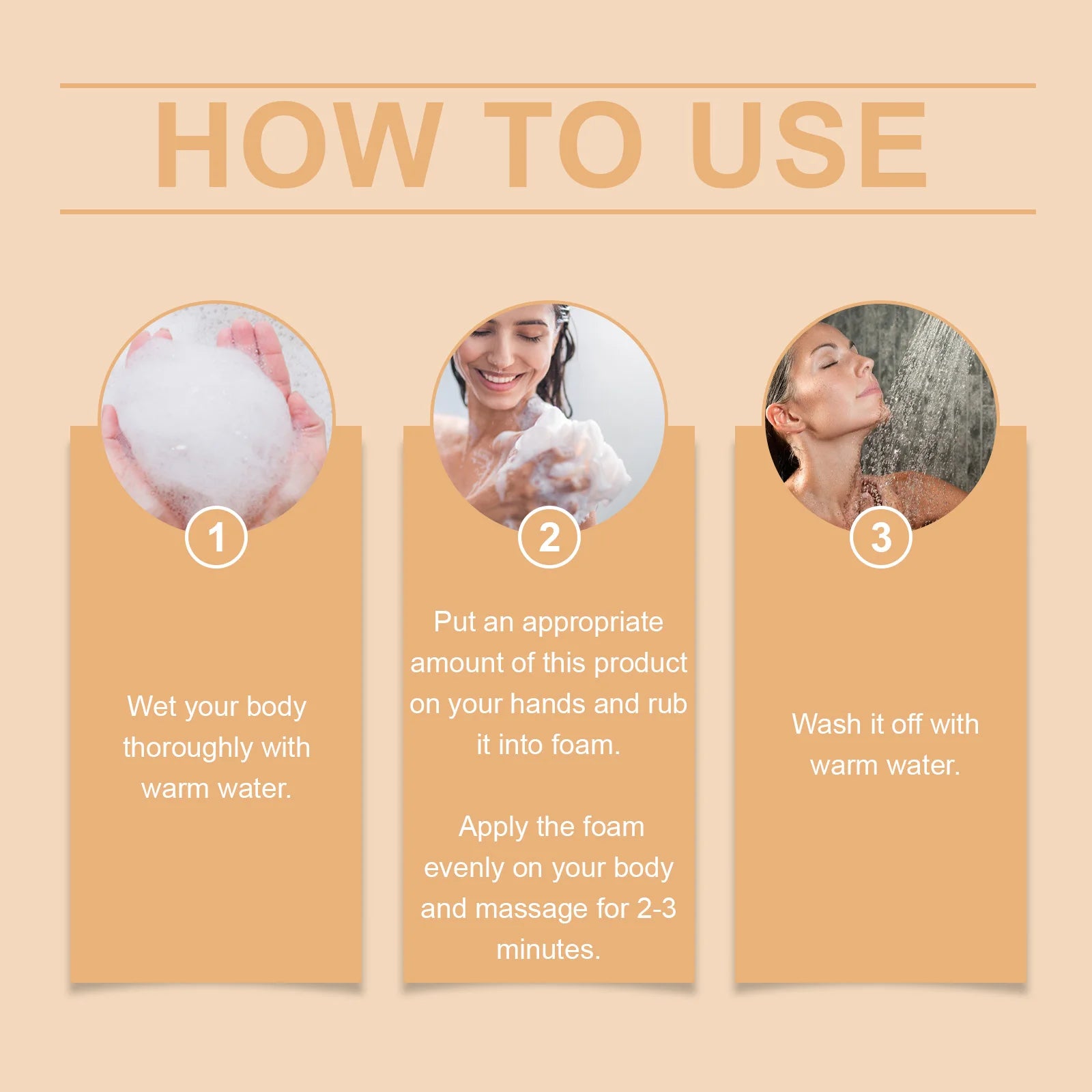 Persimmon Body Wash for Natural Odor Elimination and Skin Refreshment - 12