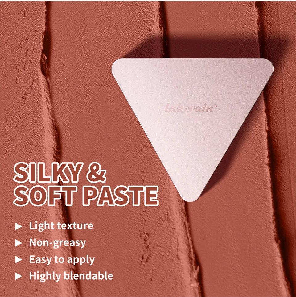 Matte Satin Cream Blush for Long-Lasting Natural Glow and Oil Control - 15