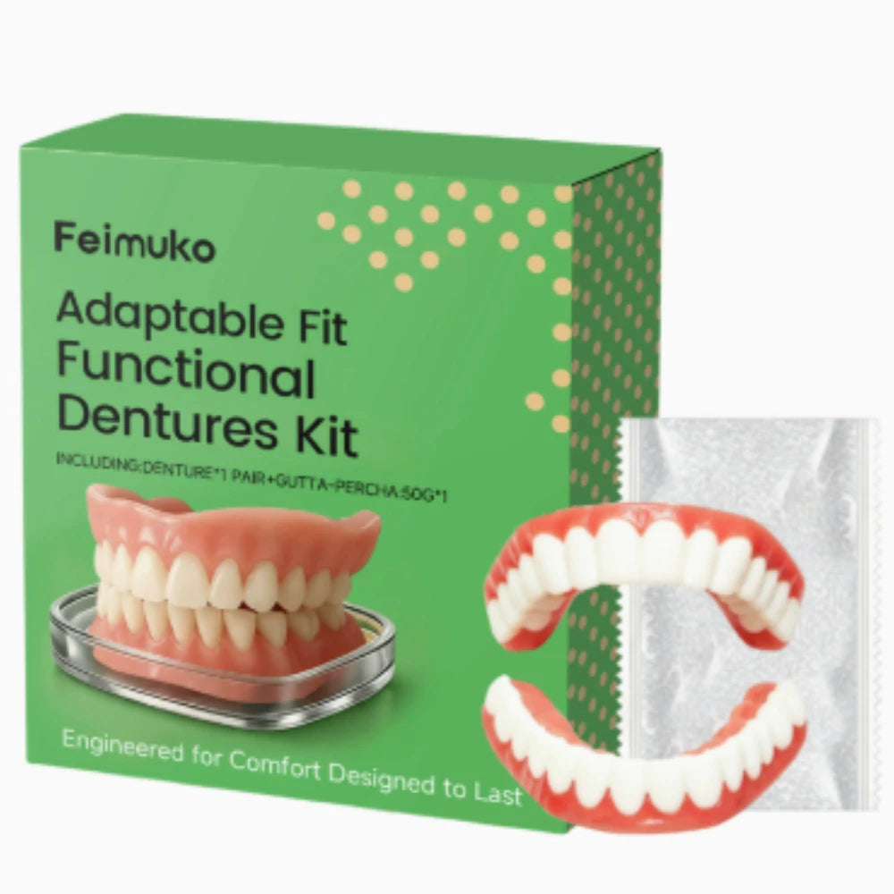 Comfort Fit Snap-On Dentures for Instant Realistic Smile