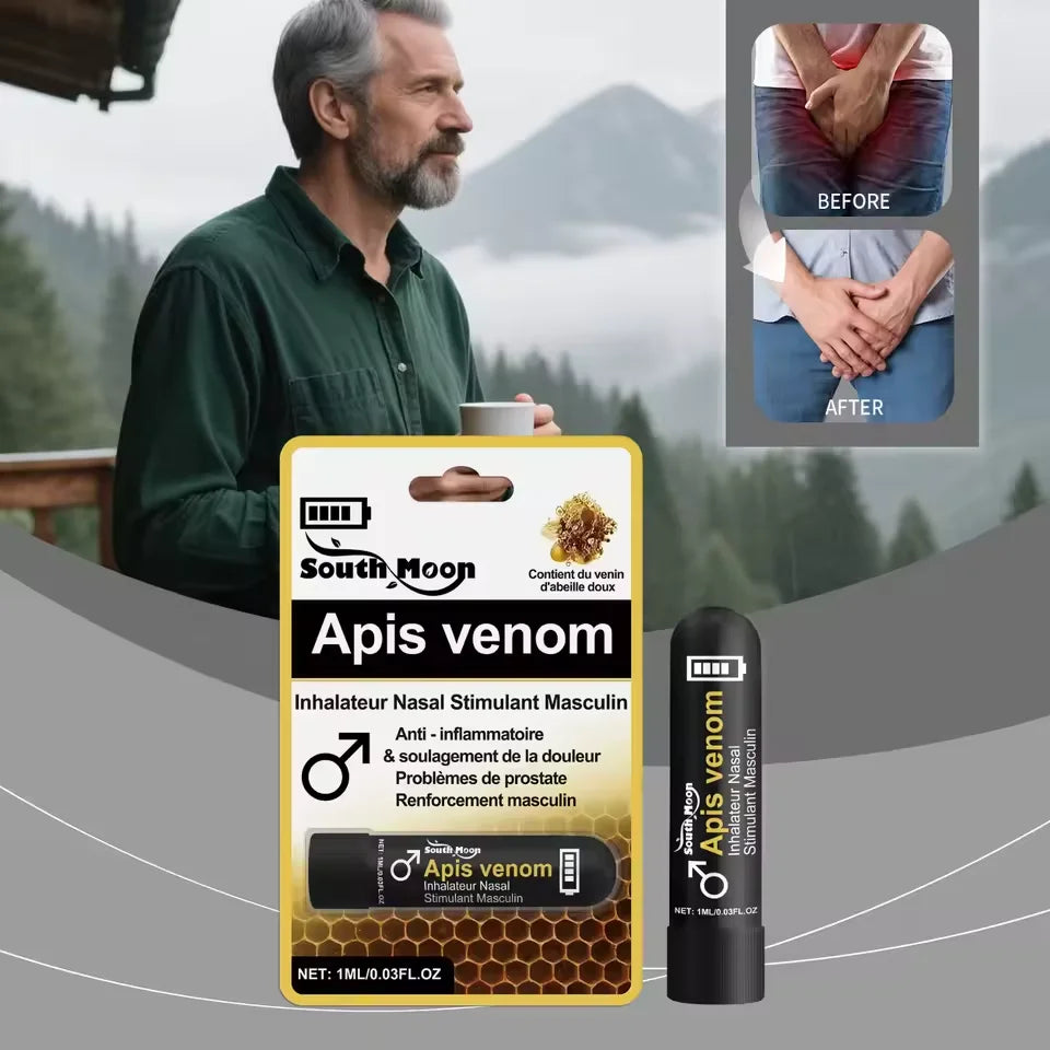 Apis Venom Nasal Inhaler for Men Daily Vitality and Support - 2