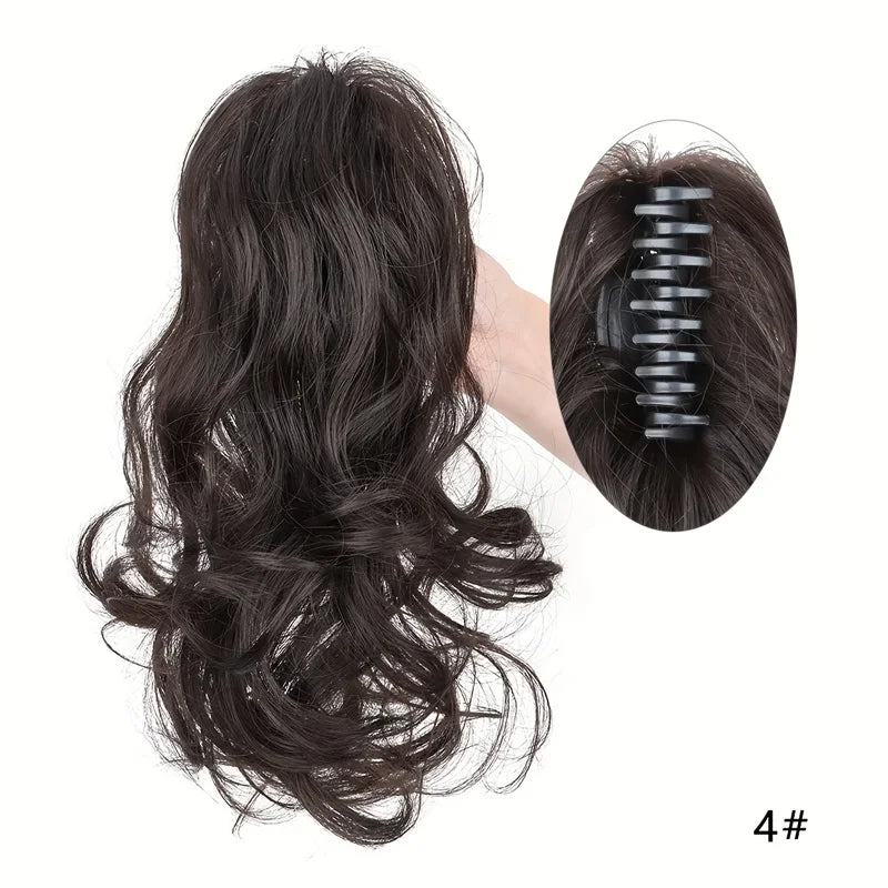 12-Inch Curly Claw Clip Ponytail Extension