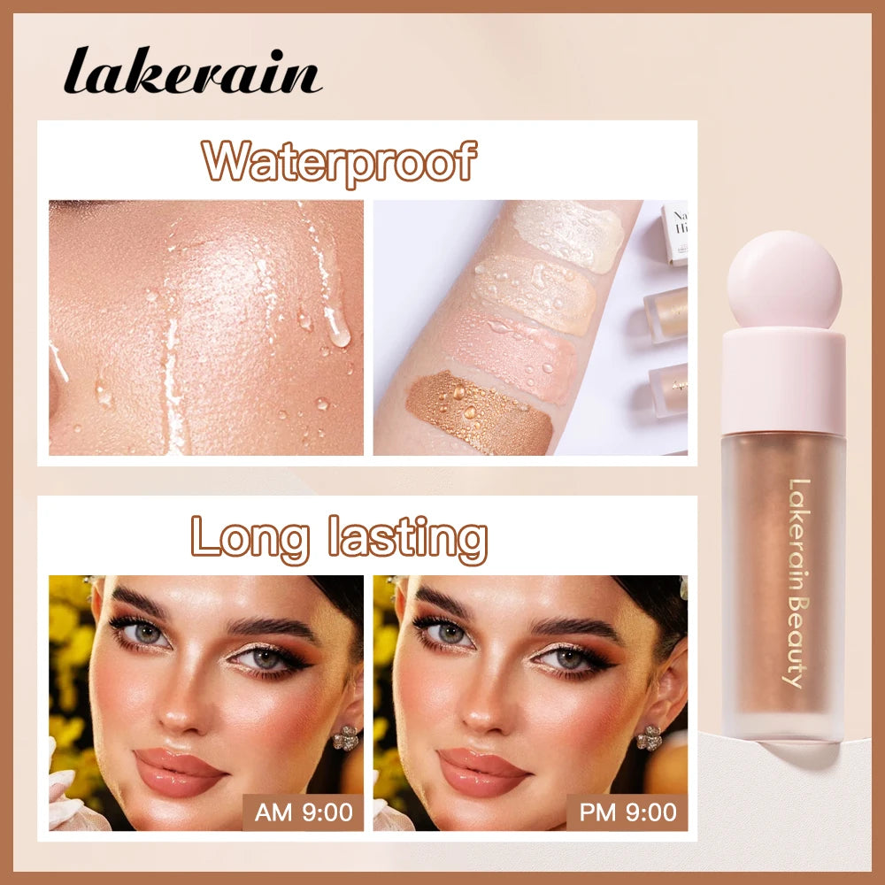 Liquid Highlighter for Radiant Glow and Natural Brightened Skin Finish - 2