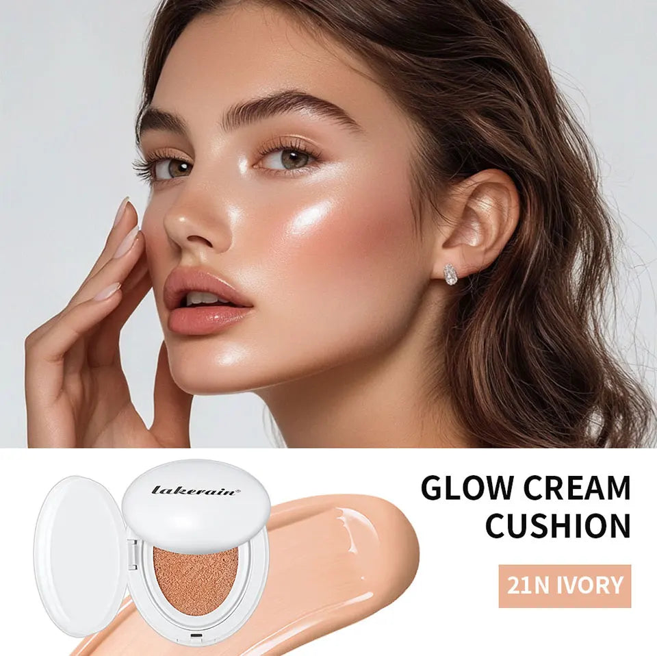 Dewy Glow Hydrating Air Cushion Foundation for Natural Radiant Skin - 7