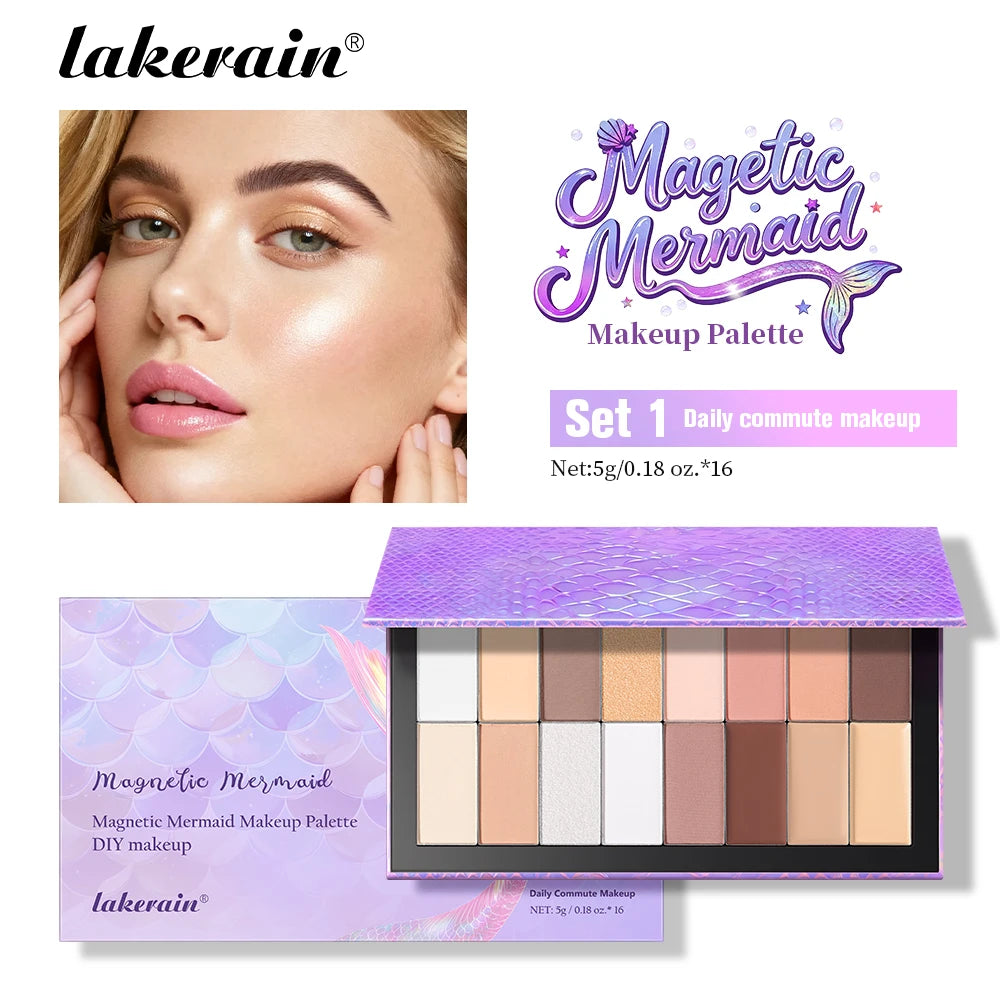 Magnetic DIY Makeup Palette for Eyeshadow Blush and Contour