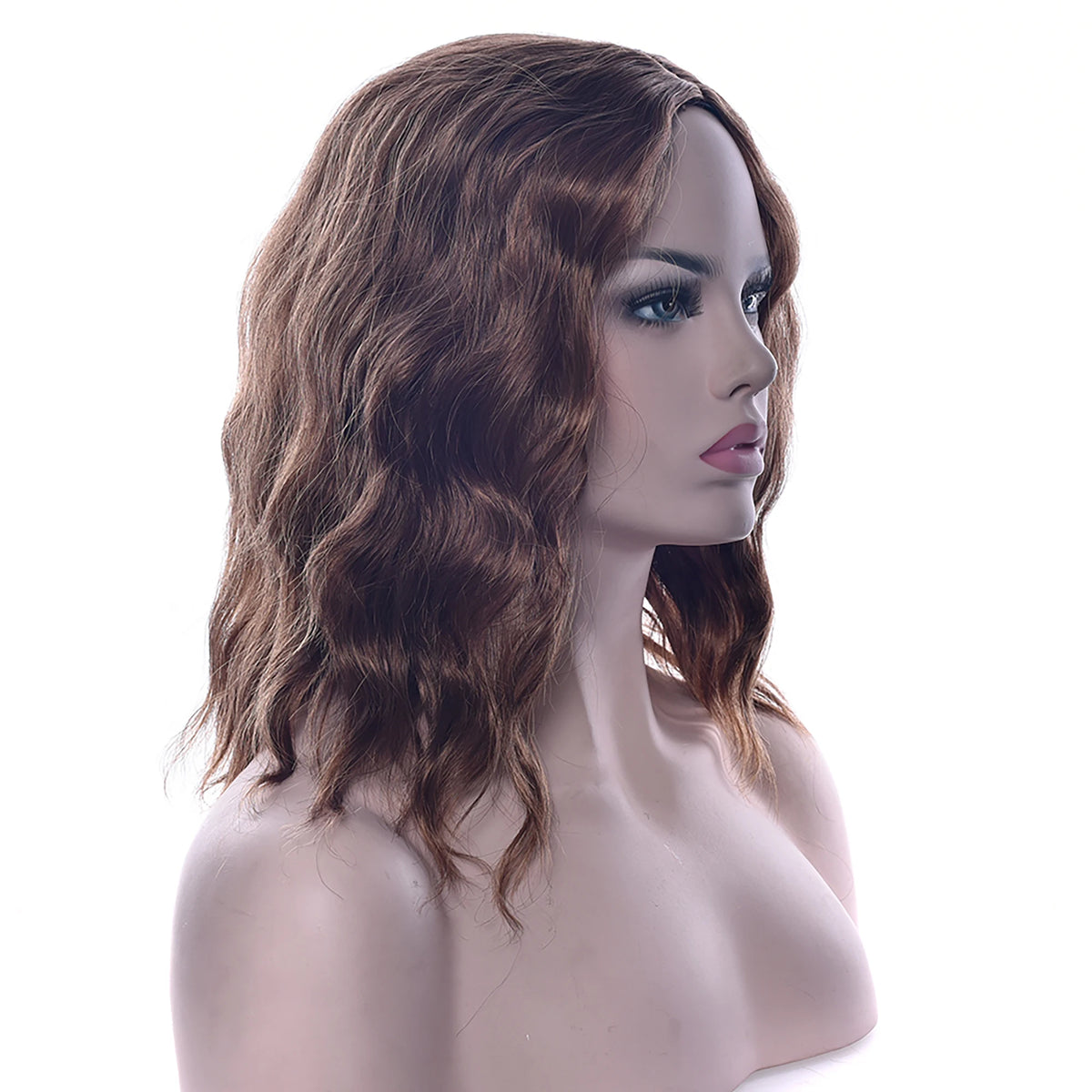Short Curly Bob Wig for Daily Wear or Cosplay