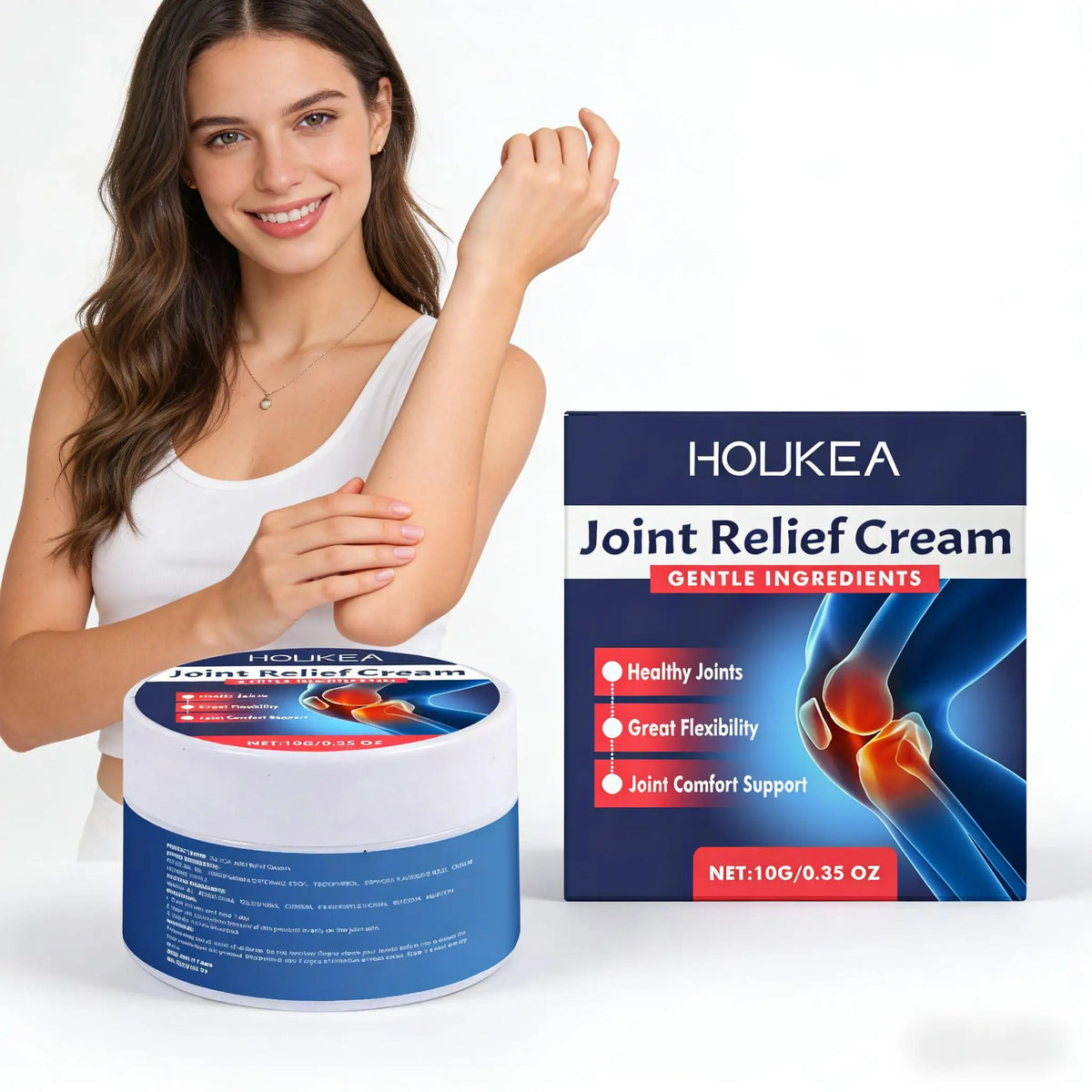Soothing Joint Relief Massage Cream for Muscle Pain and Flexibility