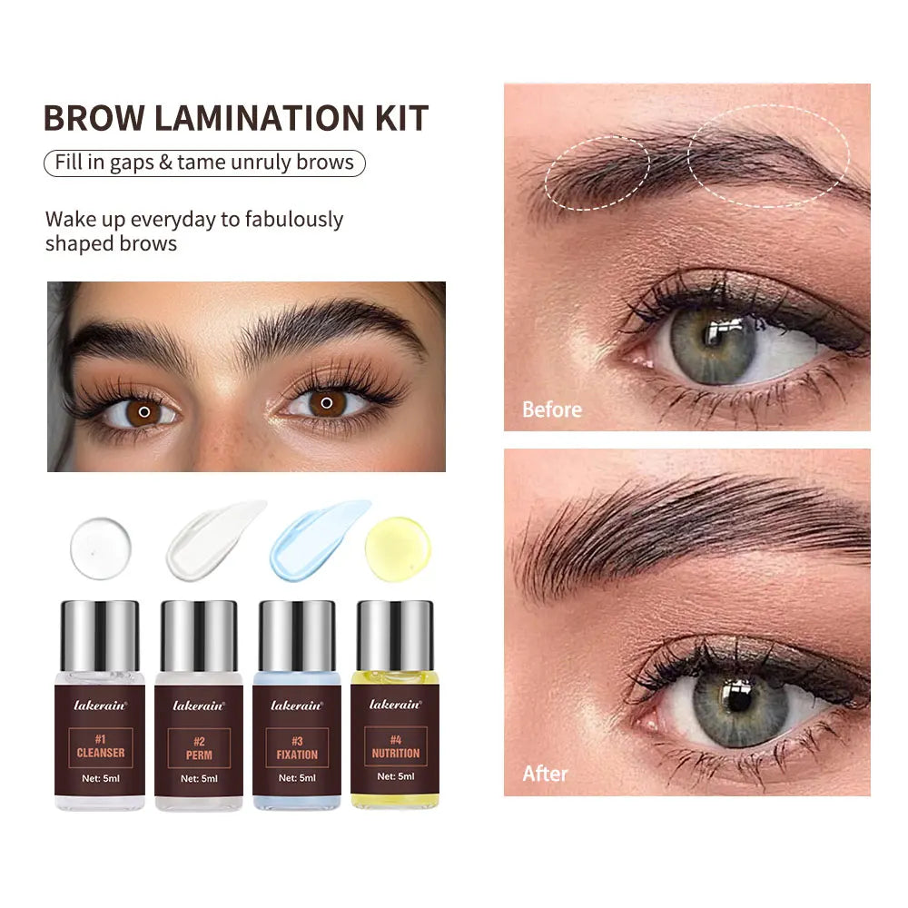 Professional Eyebrow Lamination Kit for Salon Quality Brow Lifting at Home - 2