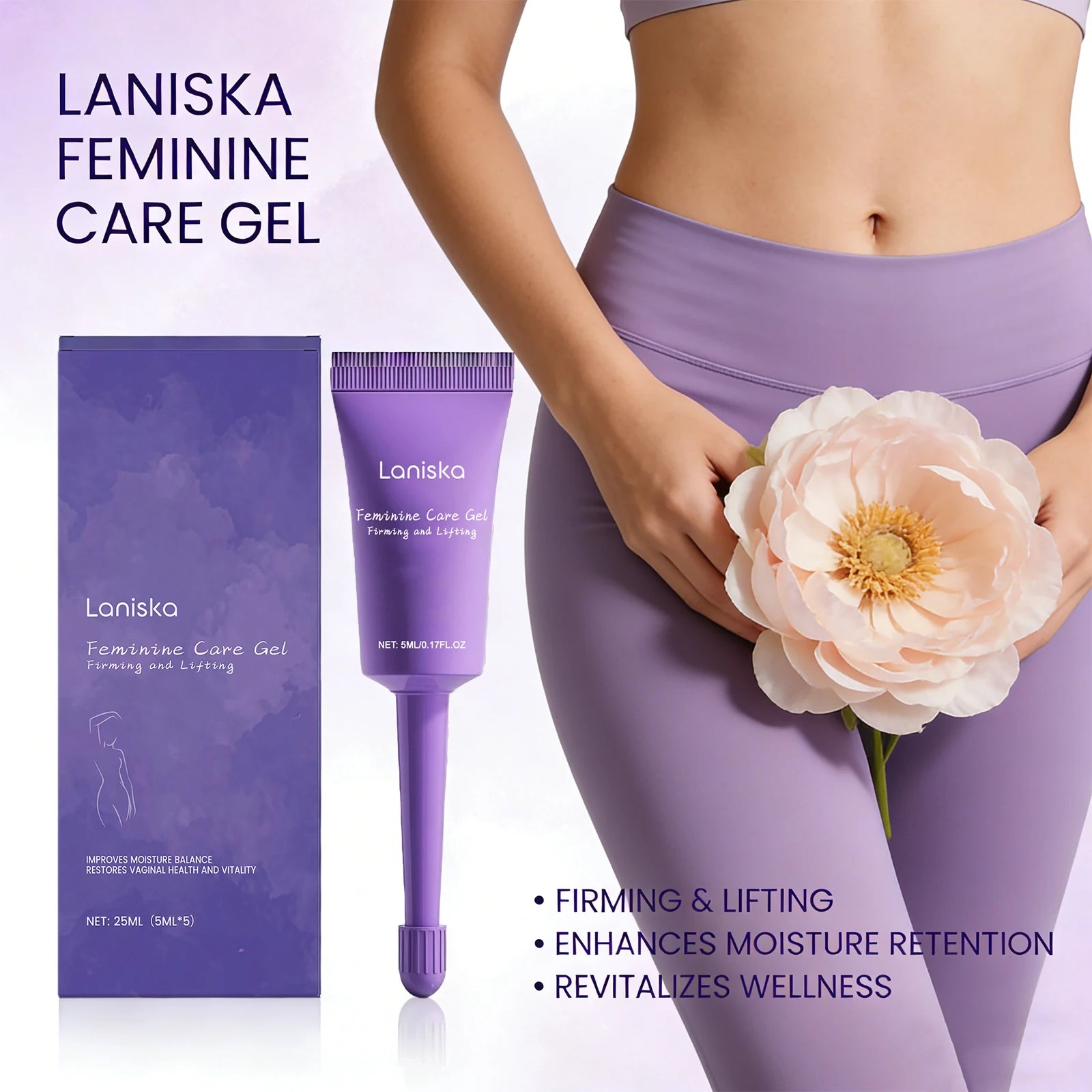 Refreshing Feminine Intimate Care Gel for Daily Cleansing and Firming - 12