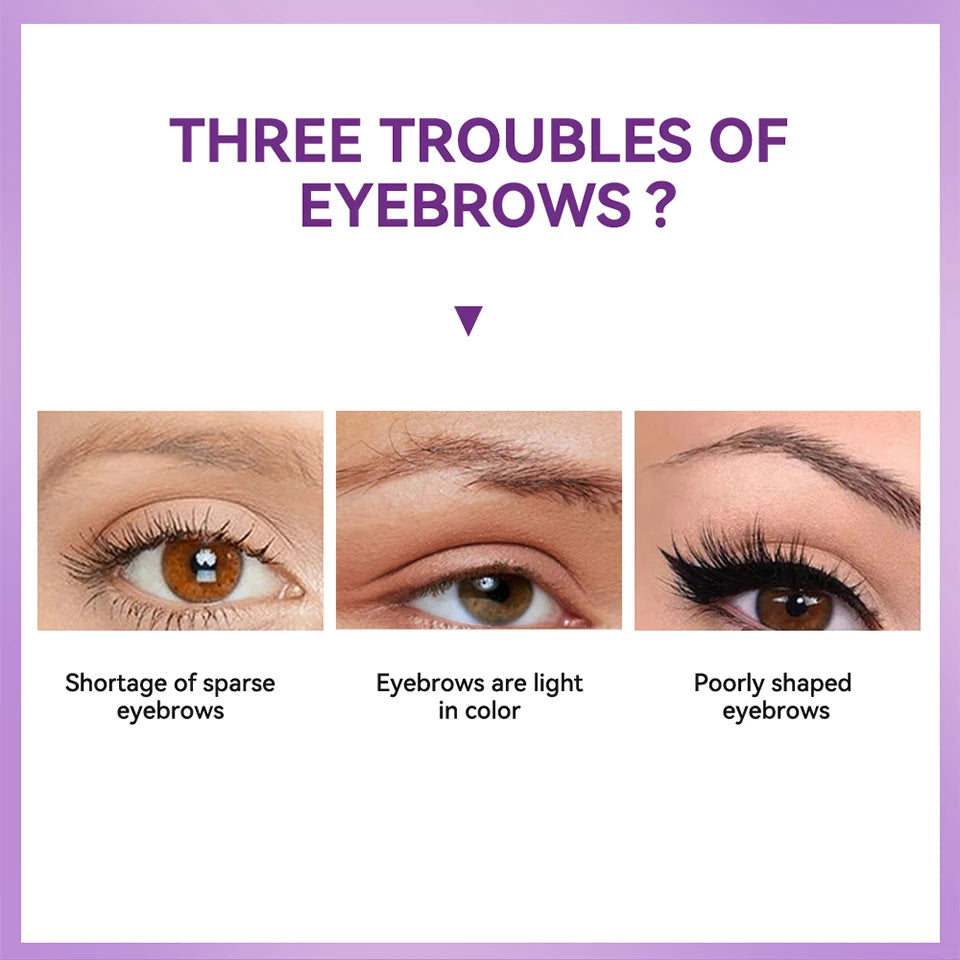 Long-Lasting Waterproof Peel-Off Eyebrow Tint Gel for Natural Brows - 8