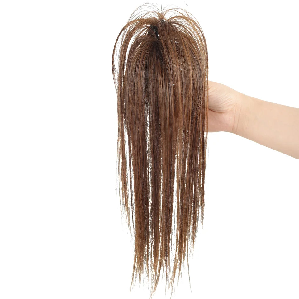 10-Inch Straight Claw Clip Ponytail Hair Extension