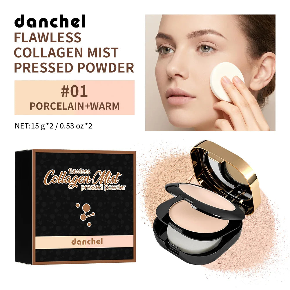 Double Layer Matte Setting Powder for Long-Lasting Oil Control and Coverage - 22