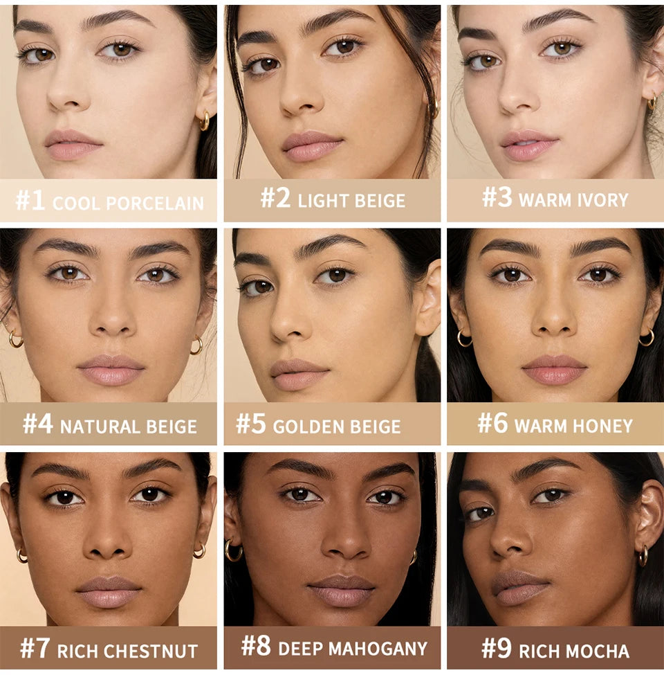 Waterproof Matte Liquid Foundation for Flawless Long-Lasting Natural Coverage - 8