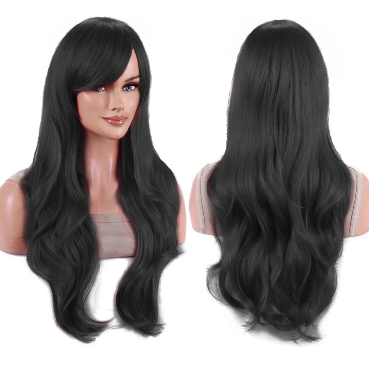 Long Wavy Teal Green Cosplay Wig for Anime Costumes