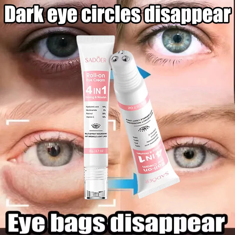 Anti-Wrinkle Retinol Eye Cream for Dark Circles and Puffiness