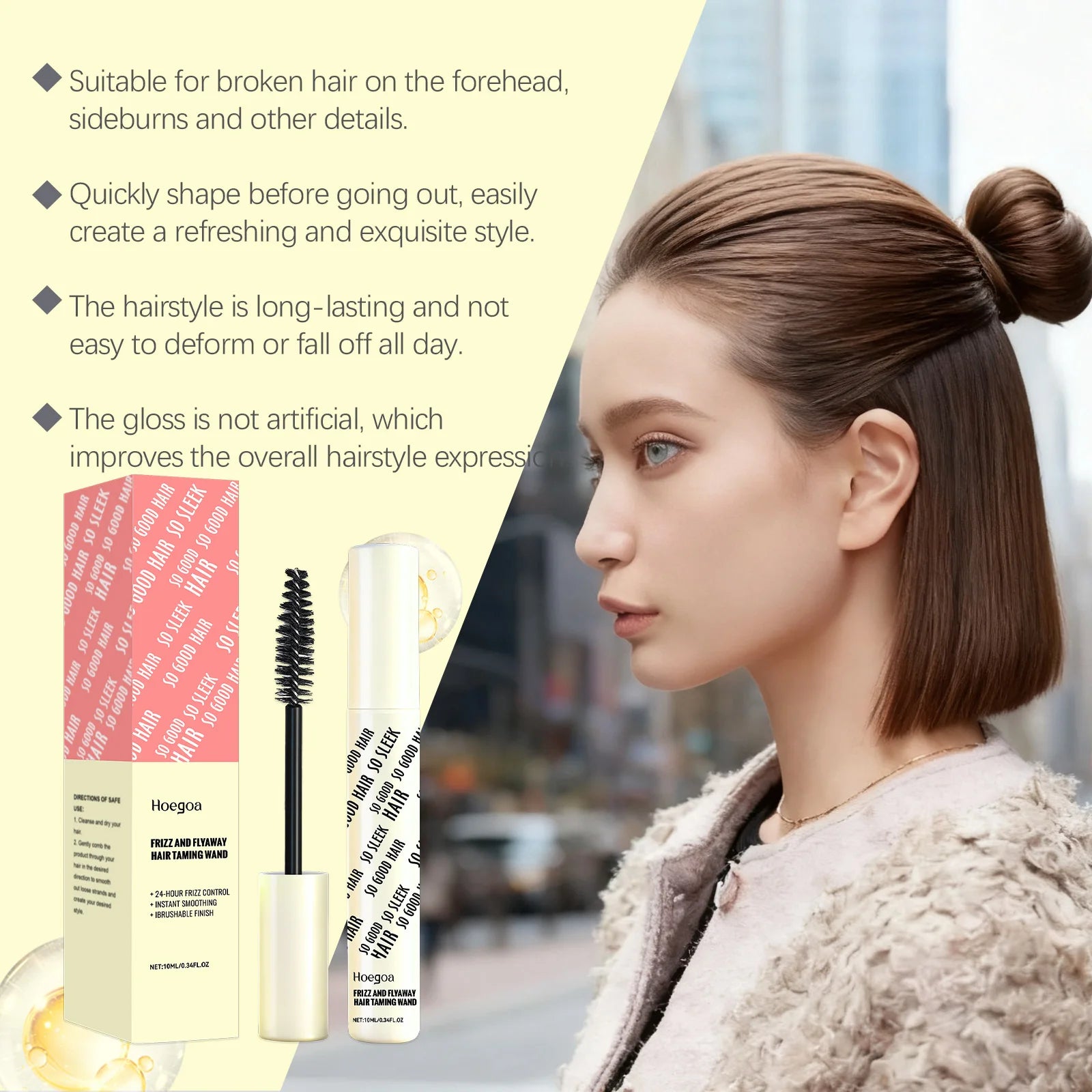 Anti-Frizz Hair Finishing Stick for Sleek and Polished Styles - 11